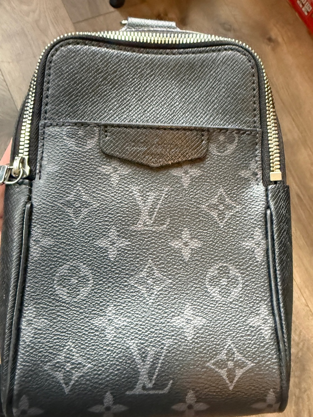 Louis Vuitton Outdoor Sling Bag with original box and Receipt Print Accessory